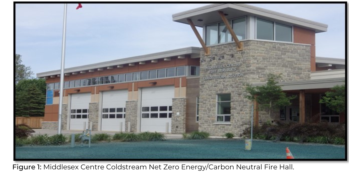 Middlesex Centre Coldstream Net Zero Energy/Carbon Neutral Fire Hall
