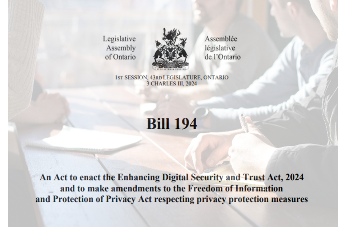 Photo of Bill 194 Bill
