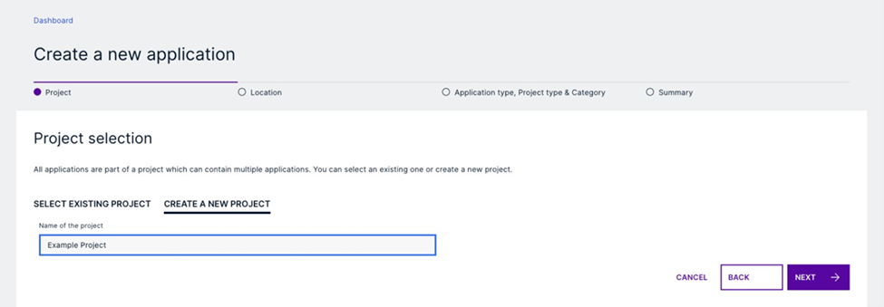 Software picture of building permit issuance