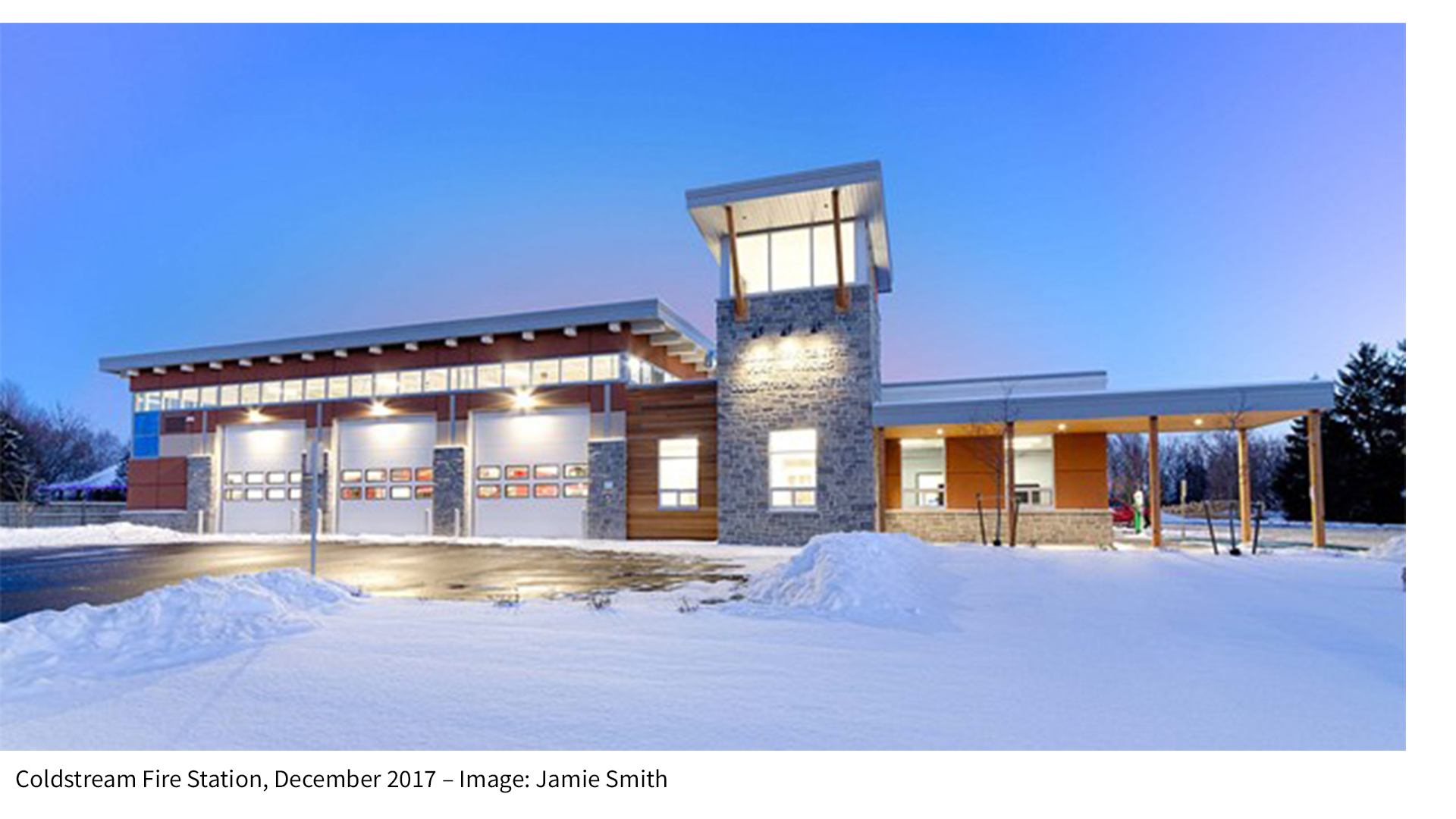 Coldstream Fire Station, December 2017 – Image: Jamie Smith