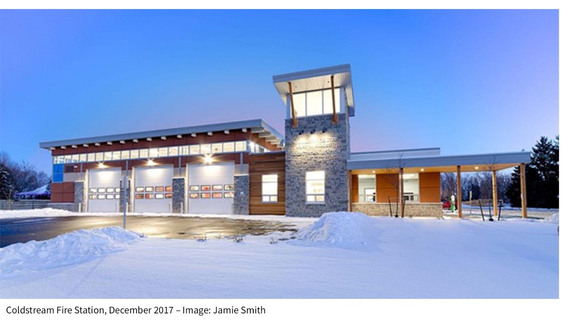 Coldstream fire station net-zero