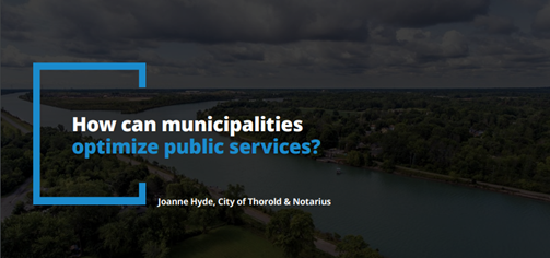 How can municipalities optimize public services Photo
