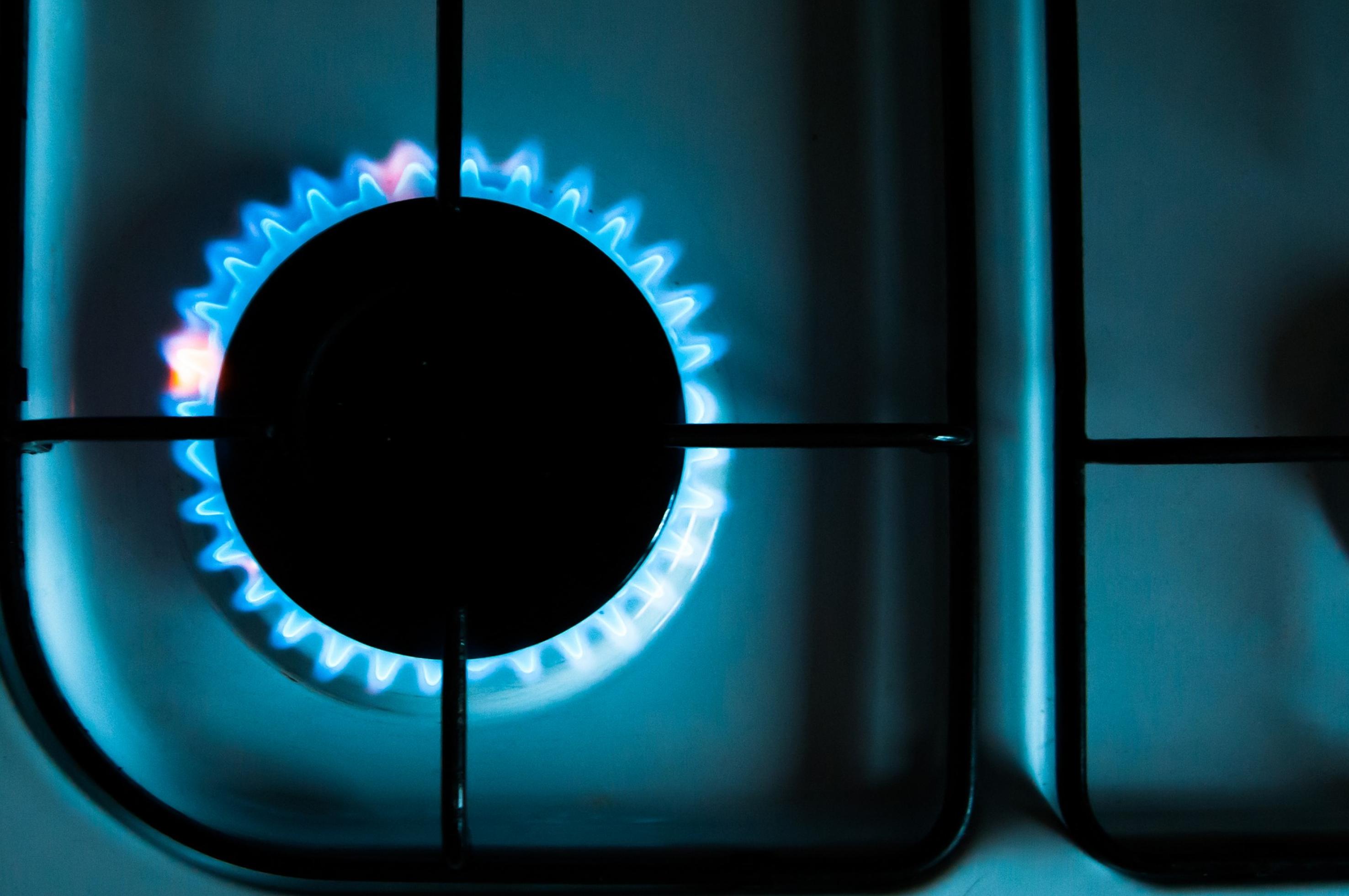Image of natural gas burner