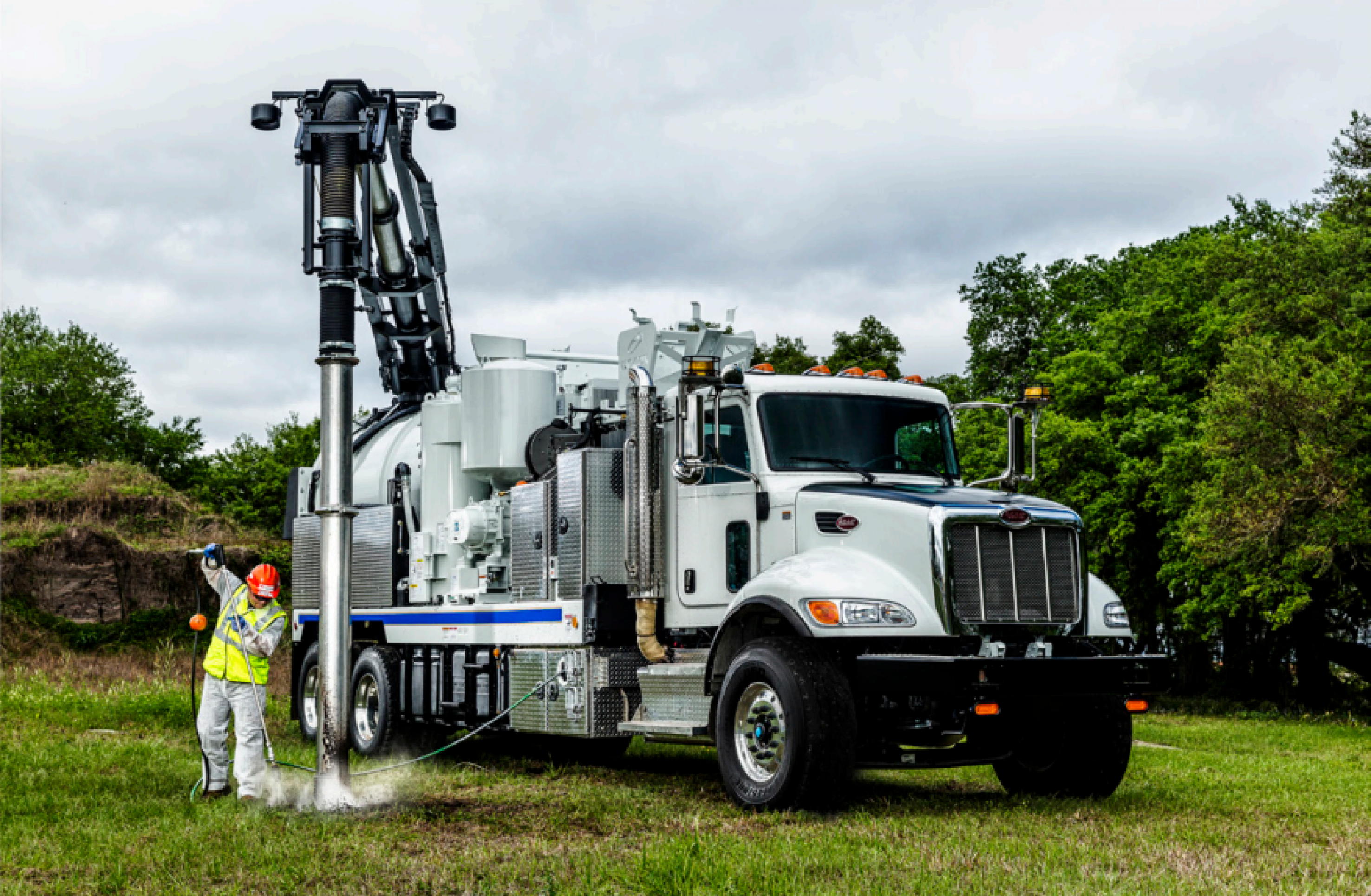 Image of a vac truck
